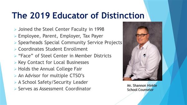 Educator of Distinction Educator of Distinction